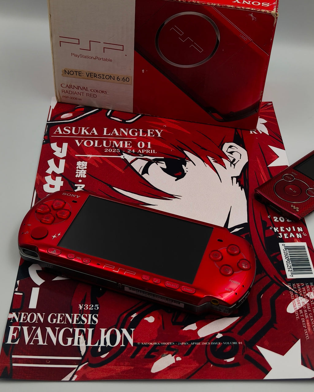 ⋆.˚♱Sony PSP 3000 Carnival Colors Radiant Red.♱ ݁˖