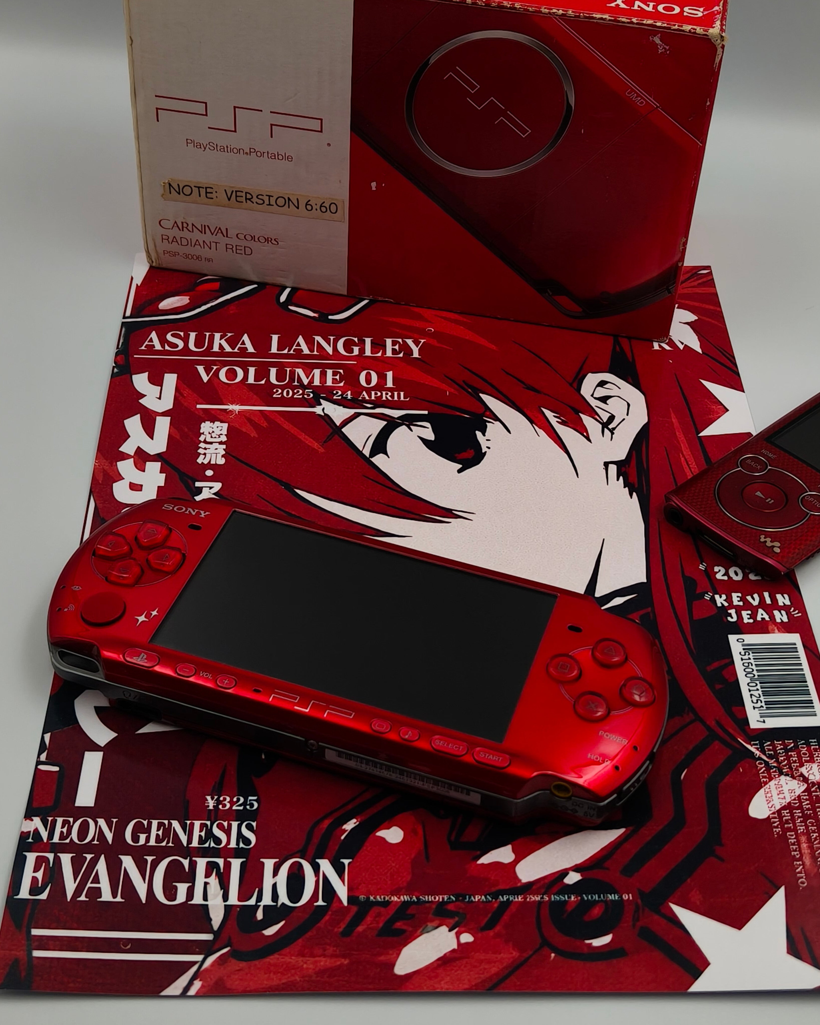 ⋆.˚♱Sony PSP 3000 Carnival Colors Radiant Red.♱ ݁˖