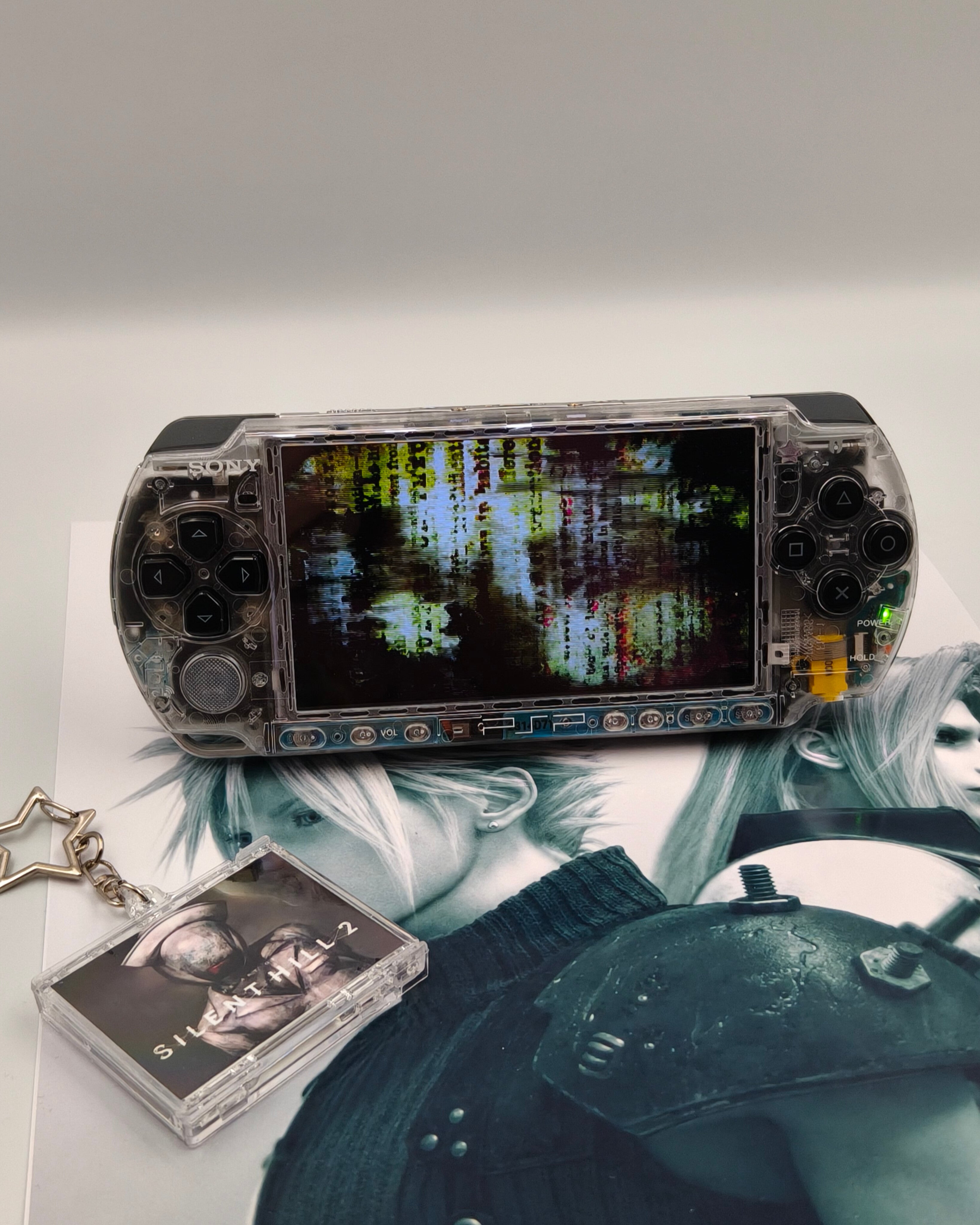 ⋆.˚♱PSP 3000 Clear Shell♱ ݁˖