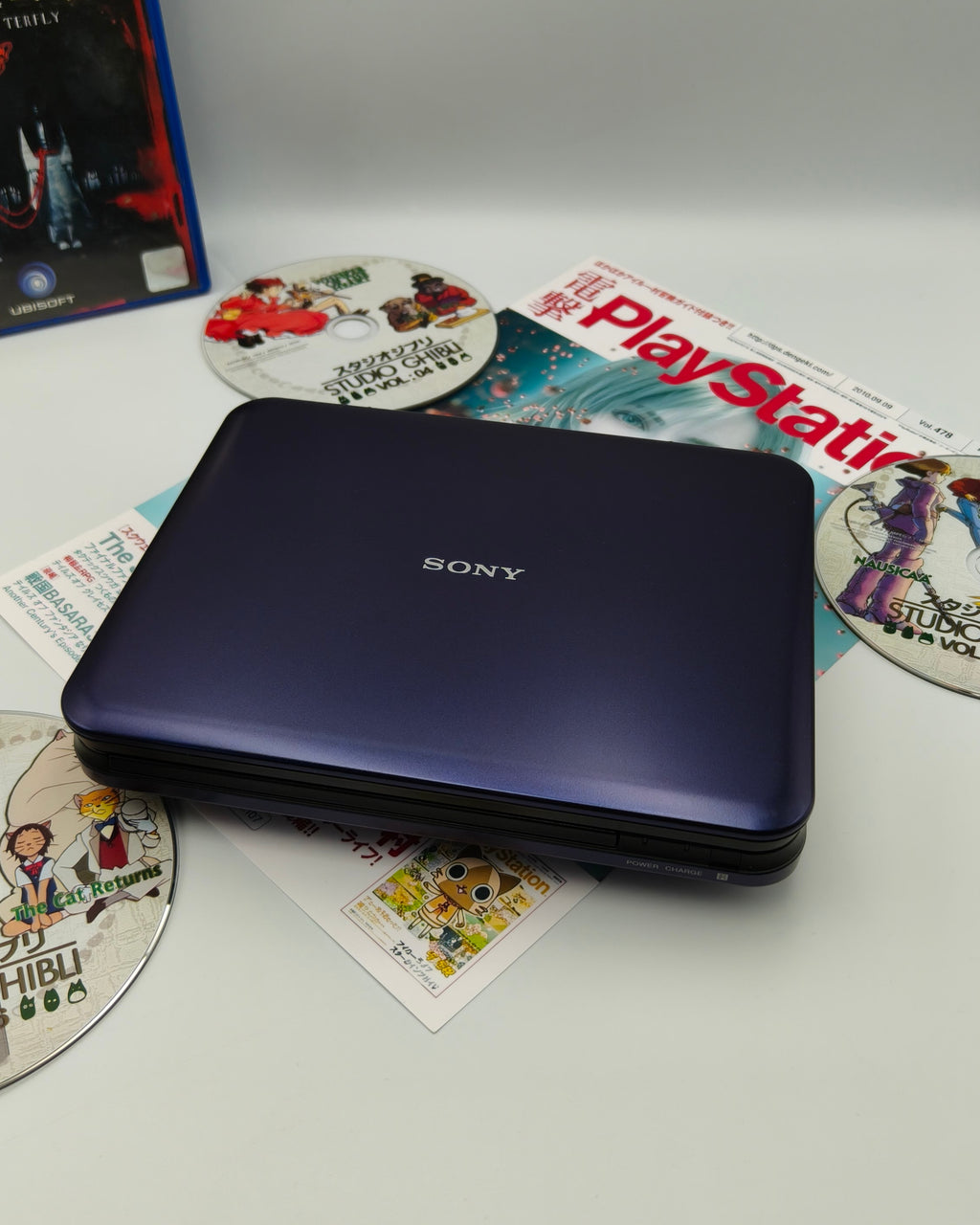 Sony Portable DVD/CD Player DVP-FX720 Indigo Blue