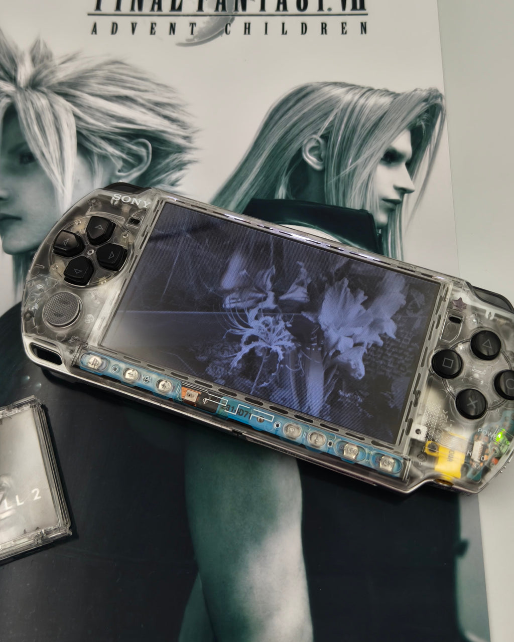⋆.˚♱PSP 3000 Clear Shell♱ ݁˖