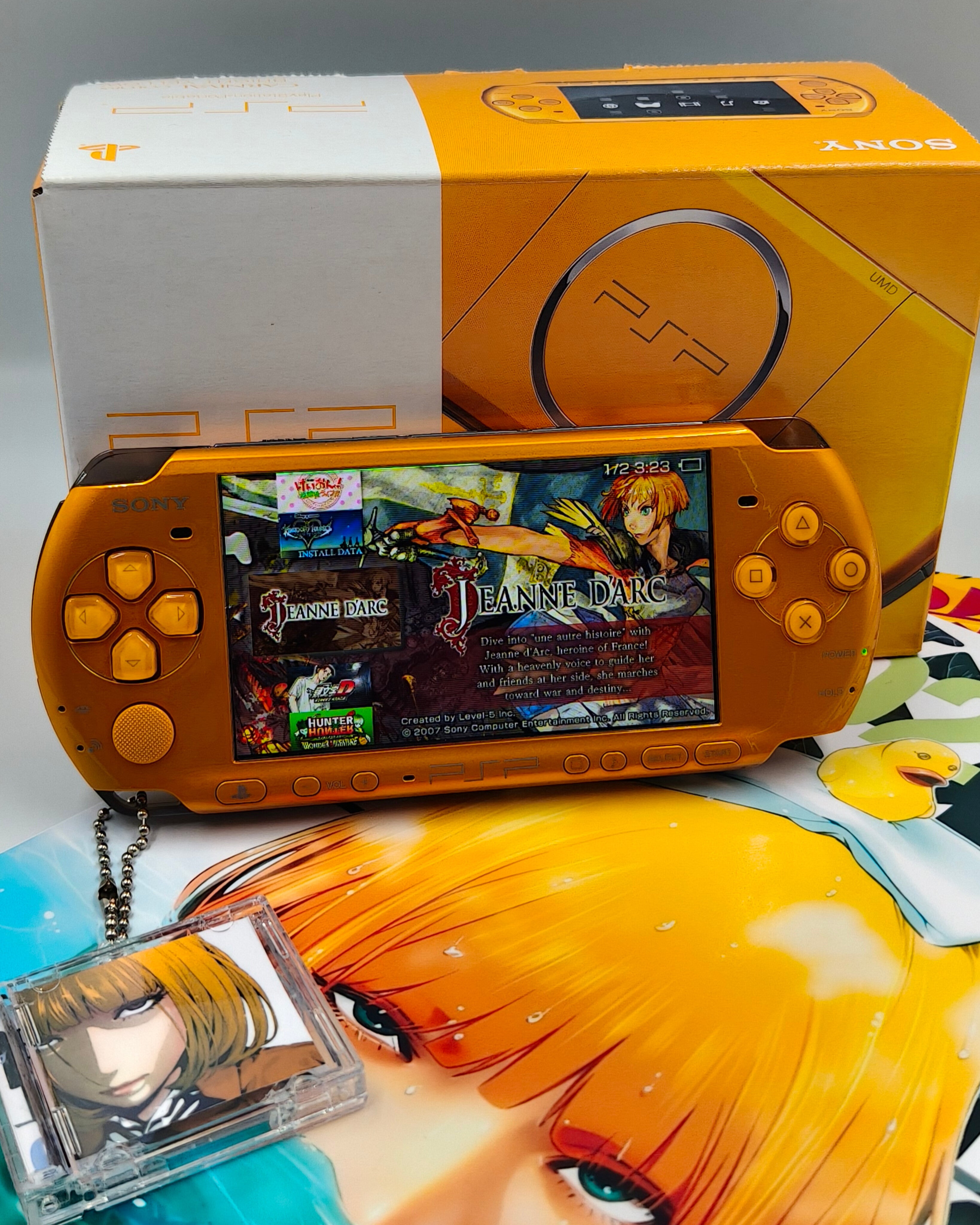 PSP 3000 Carnival Colors - Bright Yellow