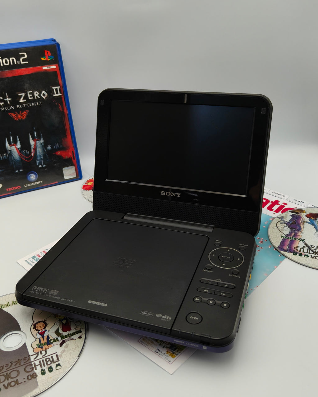 Sony Portable DVD/CD Player DVP-FX720 Indigo Blue