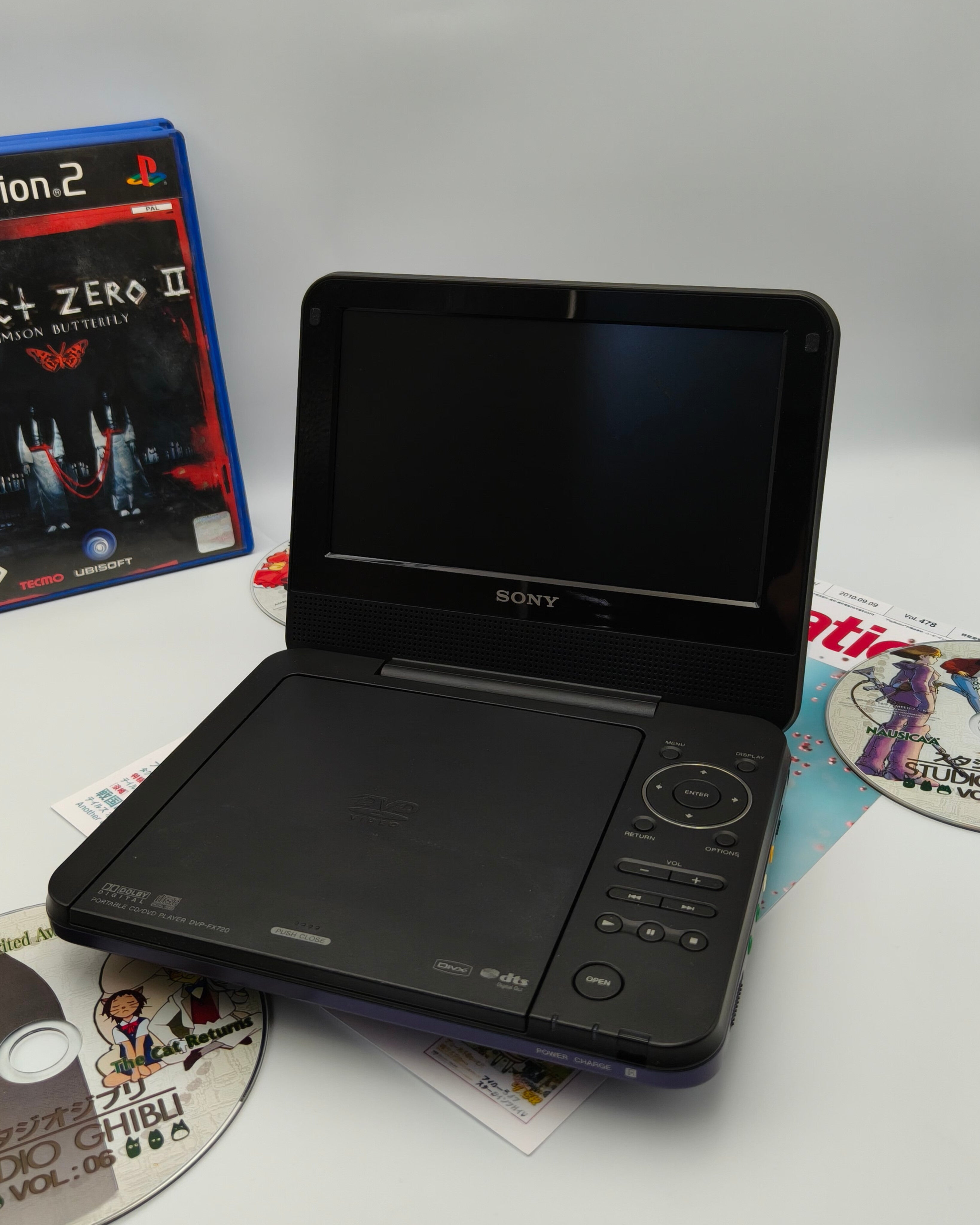 Sony Portable DVD/CD Player DVP-FX720 Indigo Blue