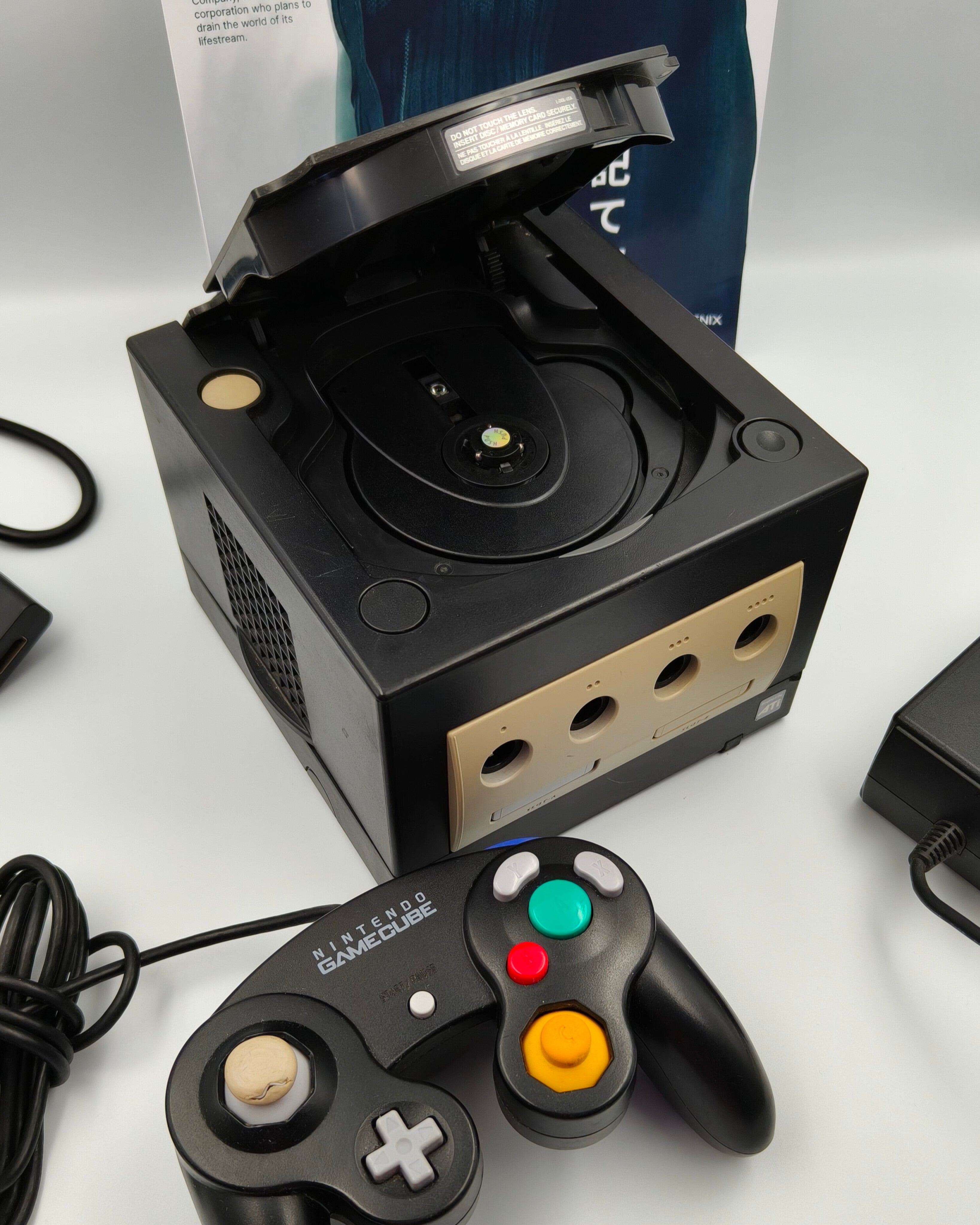 ✶⋆.˚Nintendo GameCube Black ᛝ EUR .𖥔 ݁ ˖