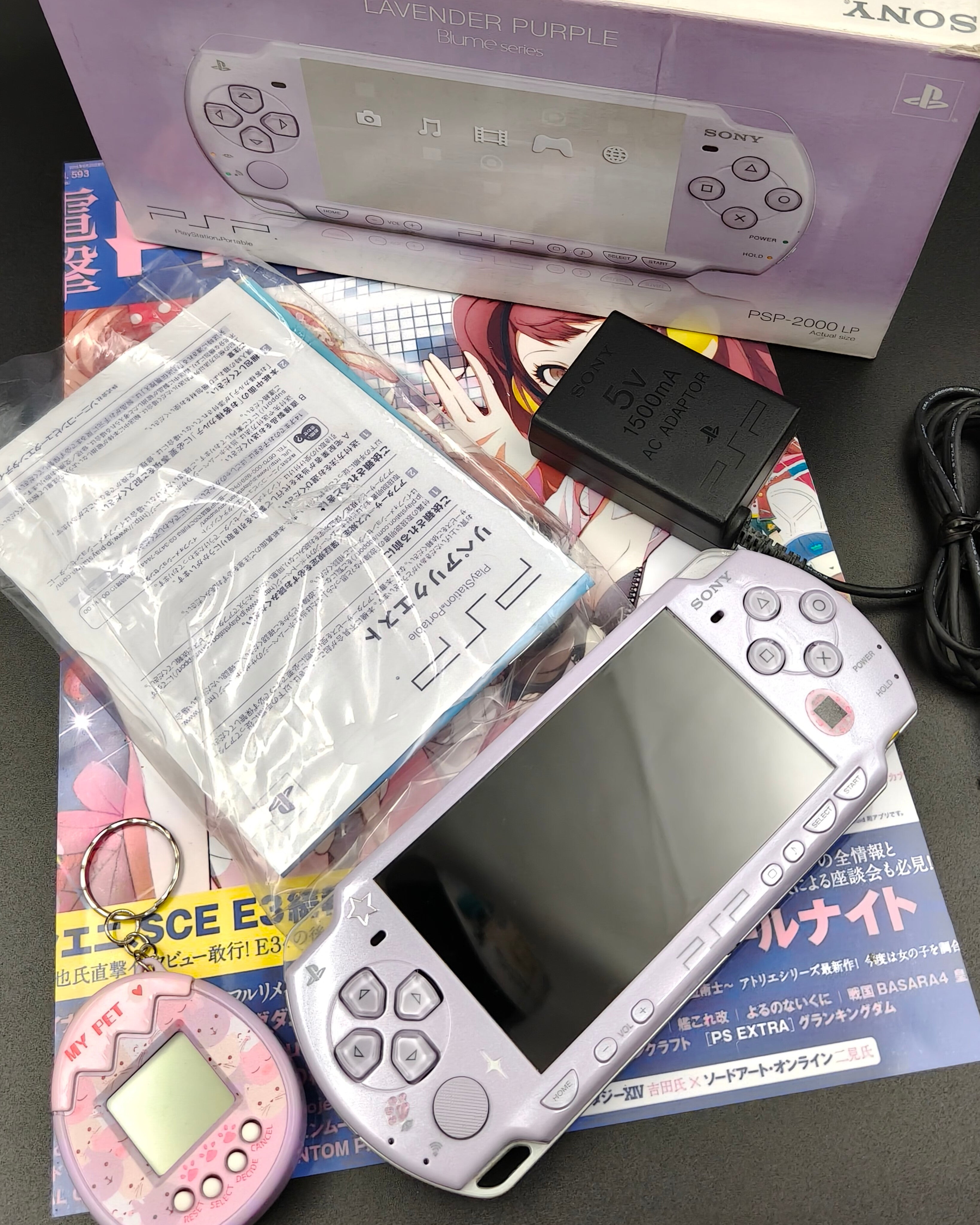 𐙚⋆.˚ PSP 2000 Lavender Purple 𝜗𝜚⋆₊˚