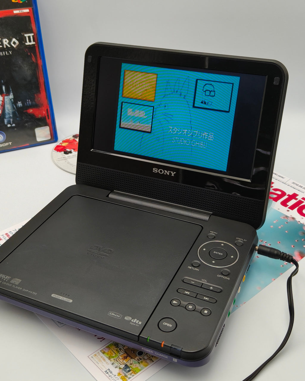 Sony Portable DVD/CD Player DVP-FX720 Indigo Blue